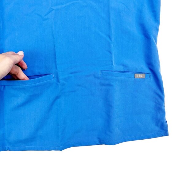 FIGS Technical Collection Shirt Pockets Blue Size S - Picture 4 of 11